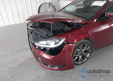 2016 Chrysler 200 S из США, поврежденный, VIN 1C3CCCBG8GN151265